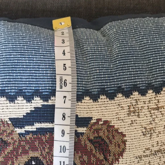 Vintage country teddy Bear throw Pillow 🧸🧸 - Picture 5 of 8